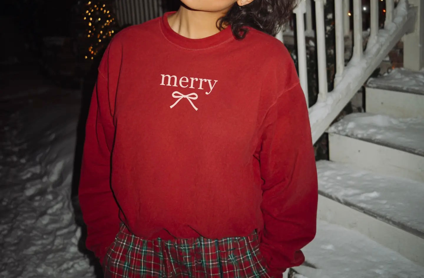 ❤️ Merry Bow Sweatshirt ❤️